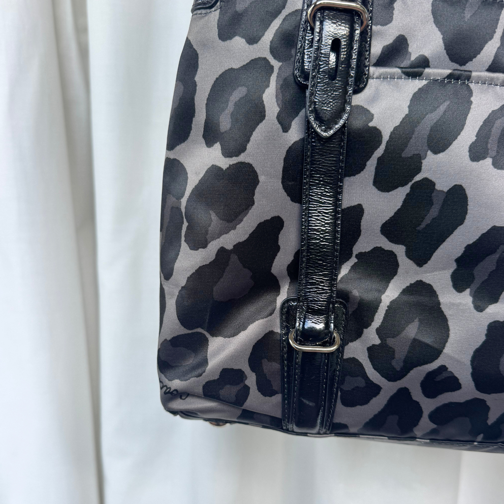 Vintage Coach Mia Leopard Shoulder Bag - RARE