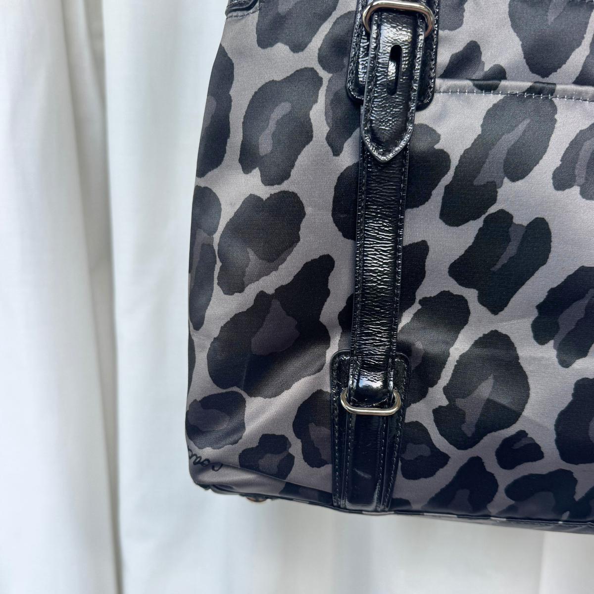 Vintage Coach Mia Leopard Shoulder Bag - RARE