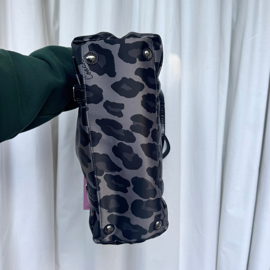 Vintage Coach Mia Leopard Shoulder Bag - RARE