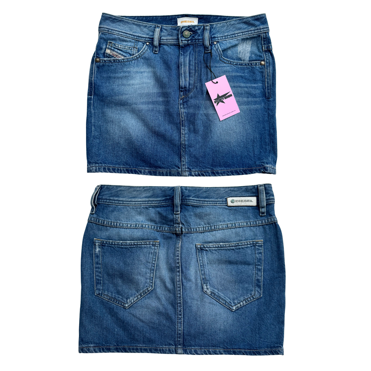 Vintage Diesel Mini Denim Skirt | S |