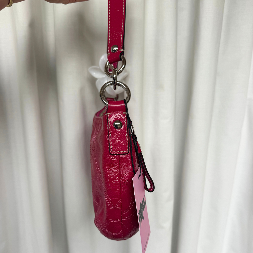 Vintage Coach Hot Pink 2WAY Shoulder Bag