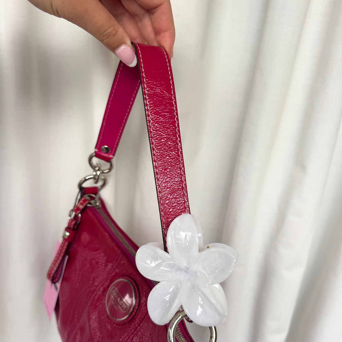 Vintage Coach Hot Pink 2WAY Shoulder Bag