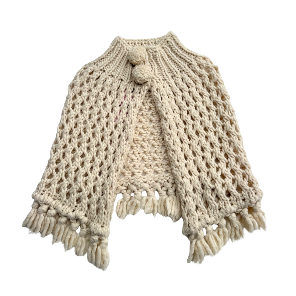 Vintage Morgan De Toi Knit Poncho | M |