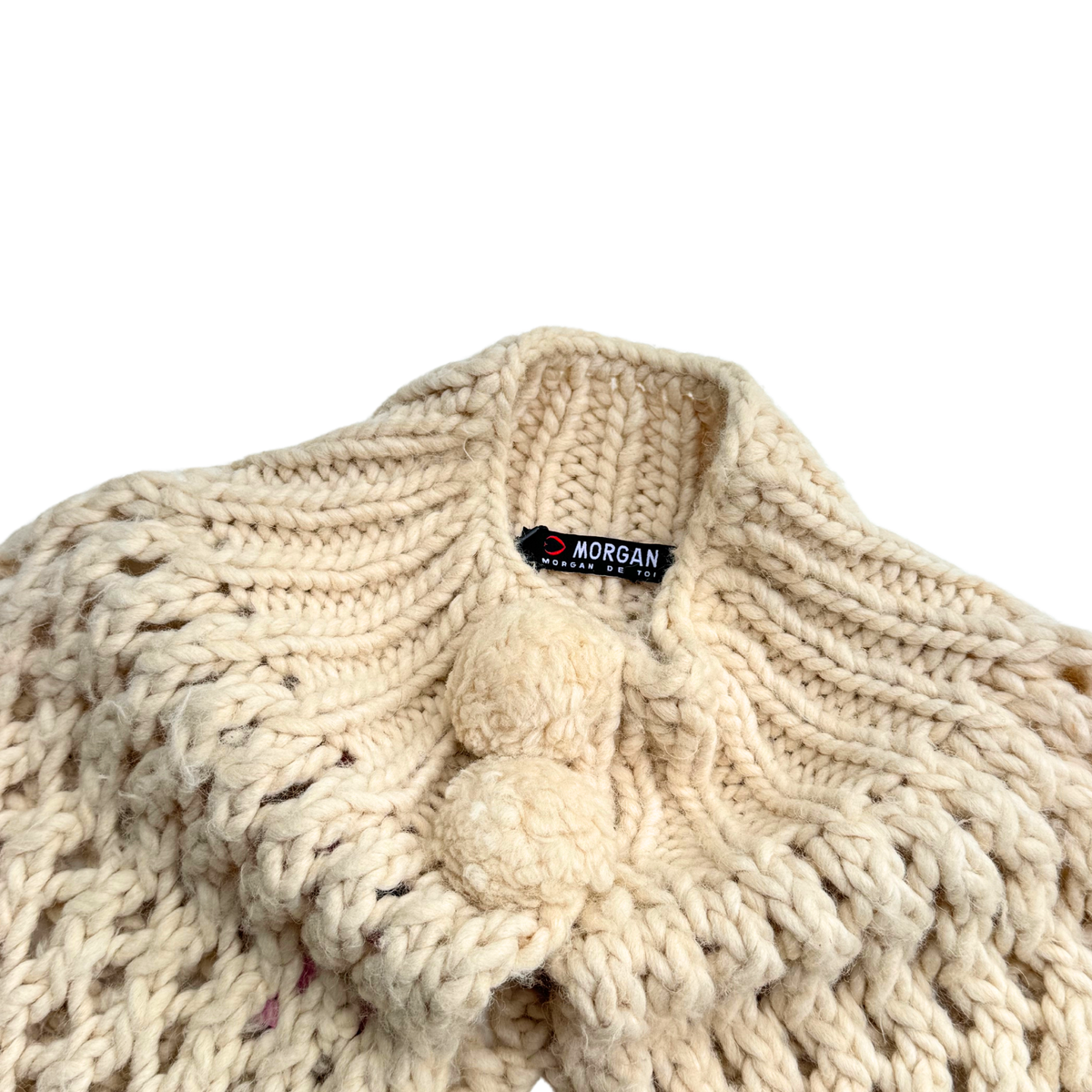 Vintage Morgan De Toi Knit Poncho | M |